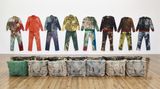 Contemporary art exhibition, Sterling Ruby, WORK WEAR: Garment and Textile Archive 2008-2016 at Sprüth Magers, London, United Kingdom