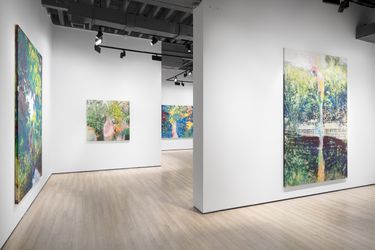 Exhibition view: Alexandre Lenoir, Visages Paysages, Almine Rech, Shanghai (23 September–22 October 2022). Courtesy Almine Rech.