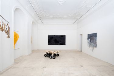 Exhibition view: Anthony Olubunmi Akinbola, MULTILATERAL, Galerie Krinzinger, Seilerstätte 16 (27 January–26 March 2022). Courtesy Galerie Krinzinger.