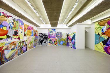 Exhibition view: Haekang Lee, M&M's, Space Willing N Dealing, Seoul (17 November–5 December 2021). Courtesy Space Willing N Dealing.