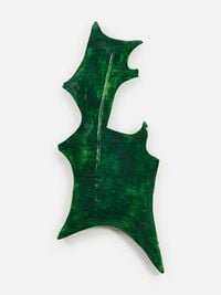Holly Leaf by Rose Wylie contemporary artwork ceramics