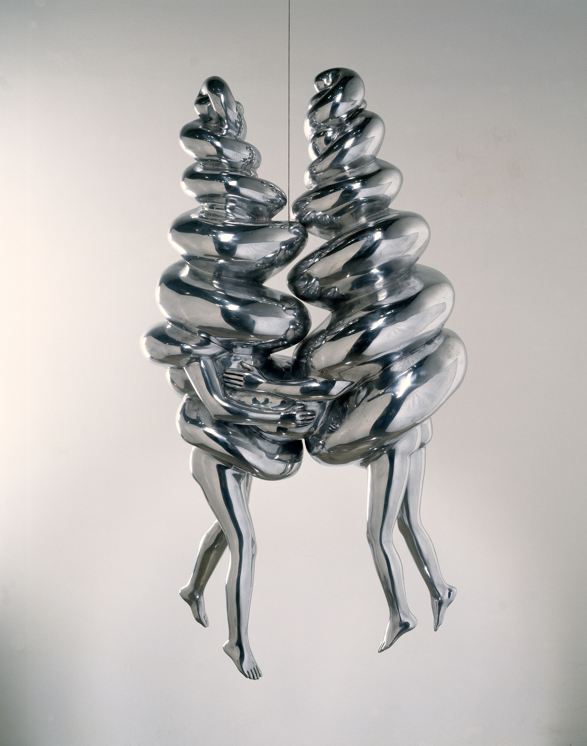 Couple, 2014 by Louise Bourgeois, Fabric and stainless steel