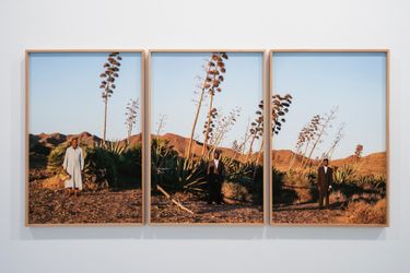Exhibition view: Mónica de Miranda, The Sun Does Not Rise in the North, Sabrina Amrani, Madrid (6 May–22 July 2023). Courtesy Sabrina Amrani.