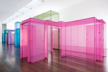 Do Ho Suh, Passage/s, 2017, Exhibition view at Victoria Miro Gallery, Wharf Road, London.  Courtesy the Artist, Lehmann Maupin, New   York and Hong Kong, and Victoria Miro, London. Photography: Thierry Ball. © Do Ho Suh.