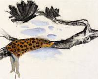 Napping by Yi Youjin contemporary artwork painting, works on paper, drawing