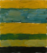 LANDLINE YELLOW YELLOW by Sean Scully contemporary artwork painting