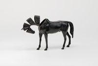 Zebroid by Etienne Chambaud contemporary artwork sculpture