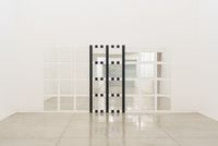 New grids: baixo-relevo - DBNR nº 10 by Daniel Buren contemporary artwork sculpture