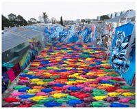 Wild Color (Melbourne) by Spencer Tunick contemporary artwork photography