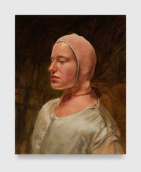 The Double II by Michaël Borremans contemporary artwork painting