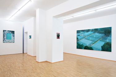 Exhibition view: Melanie Siegel, Build Your Own World, Boutwell Schabrowsky, Munich (31 March–7 May 2022). Courtesy Boutwell Schabrowsky. Photo: Lena Engel.