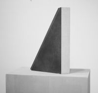 Ombra di due parallelepipedi T. 11 by Giuseppe Uncini contemporary artwork sculpture