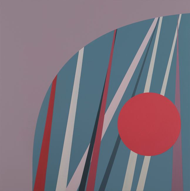 Battle of Constantine by Tess Jaray contemporary artwork