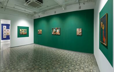 Exhibition view: Reba Hore, The Broken Foot Journal and Other Stories, Experimenter, Ballygunge Place (12 August–4 October 2021). Courtesy Experimenter.
