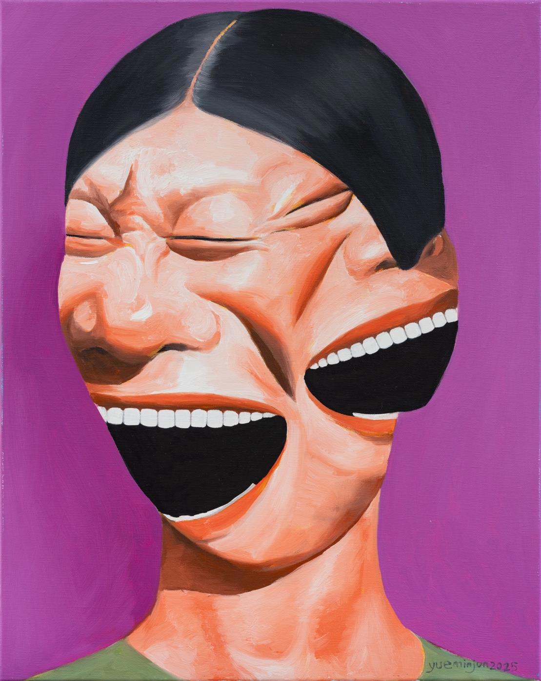 Multifacetedness, 2025 by Yue Minjun | Ocula