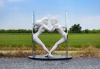 Miss You by Gongkan contemporary artwork sculpture