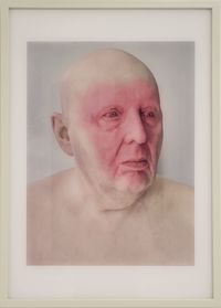 Shame (Selfportrait) by Urs Lüthi contemporary artwork print