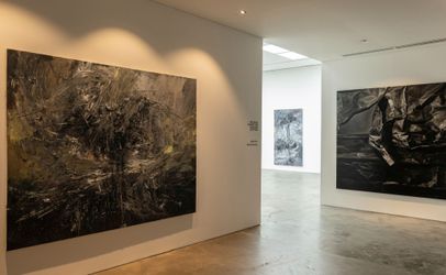 Exhibition view: Ayka Go and Paolo Icasas, The Edge Where The Shadow Softens, Silverlens, Manila (13 July–12 August 2023). Courtesy of Silverlens.