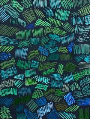 FOREST OF THAN NGAM by Verapat Sitipol contemporary artwork painting