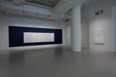 Exhibition view: Udo Nöger, Like The Ocean Like The Sea, Sundaram Tagore, Chelsea, New York (9 June–9 July 2022). Courtesy Sundaram Tagore.