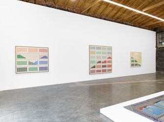 Exhibition View: Jordan Nassar, Surge, Anat Ebgi, Los Angeles (18 May–20 July 2024). Courtesy Anat Ebgi, Los Angeles/New York.