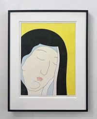 Study for Mary by Brent Harris contemporary artwork works on paper, drawing
