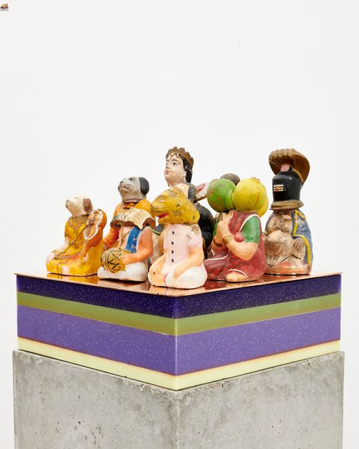 Adoring audience by Bharti Kher contemporary artwork