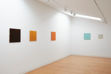 Exhibition view: Simon Morris, Colour follows light, light follows colour, Two Rooms, Auckland (5 September–10 October 2020). Courtesy Two Rooms.
