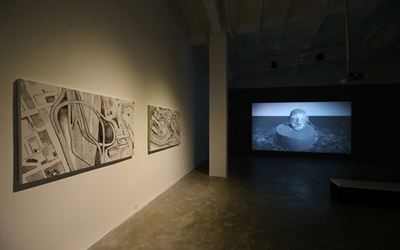 Exhibition view: Group Exhibition, Winter Discovery, A Thousand Plateaus Art Space, Chengdu (29 December 2015–4 March 2016). Courtesy A Thousand Plateaus Art Space. 