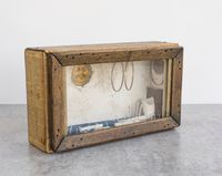 Untitled (Soap Bubble Set) by Joseph Cornell contemporary artwork painting, works on paper, sculpture, drawing