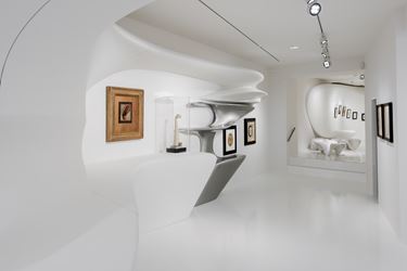 Exhibition view: Kurt Schwitters, Merz (12 June–30 September 2016). Galerie Gmurzynska, Zurich. Courtesy Galerie Gmurzynska.