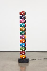 Silent Visible Conversation by Evan Holloway contemporary artwork sculpture