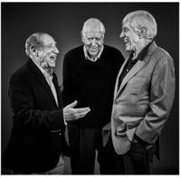 Mel Brookes, Carl Reiner & Dick by Andy Gotts contemporary artwork photography, print