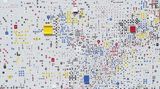 Contemporary art exhibition, Marco Maggi, A Sociedade Subatômica at Galeria Nara Roesler, São Paulo, Brazil