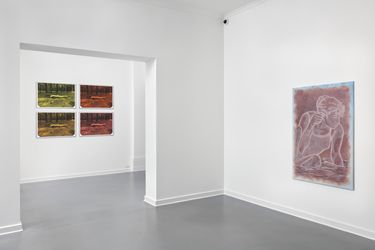 Exhibition view: Group Exhibition, Feeling the Room Temperature, SETAREH, Berlin (10 July–31 August 2021). Courtesy SETAREH.