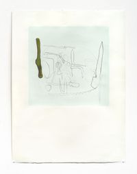 Cooker (Tray) by Marie Le Lievre contemporary artwork works on paper