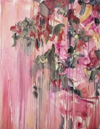 Pink in June by Jemima Murphy contemporary artwork painting