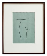 Figure by Gary Hume contemporary artwork works on paper, drawing