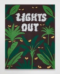Untitled (Lights Out) by Joel Mesler contemporary artwork painting