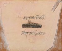 Espectador-espectacle by Antoni Tàpies contemporary artwork painting, works on paper, sculpture, photography, print
