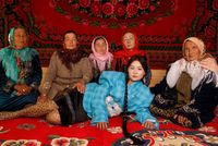 Kazakh Bride by Ma Hailun contemporary artwork photography