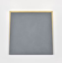 Senza titolo (grigio scuro) by Ettore Spalletti contemporary artwork painting