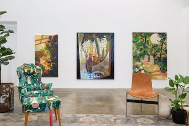 Exhibition view: Nicholas Bono Kennedy, Sunset Nursery, Simchowitz, Pasadena (23 February–23 March 2024). Courtesy Simchowitz, Los Angeles.