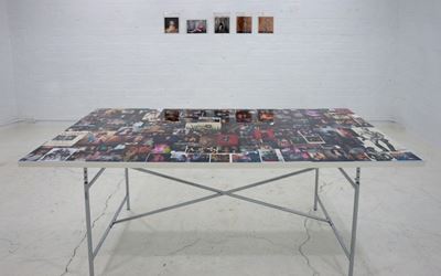 Selected photographs and items from the personal archives of Niccole Duval, Exhibition view, Michael Lett, Auckland.