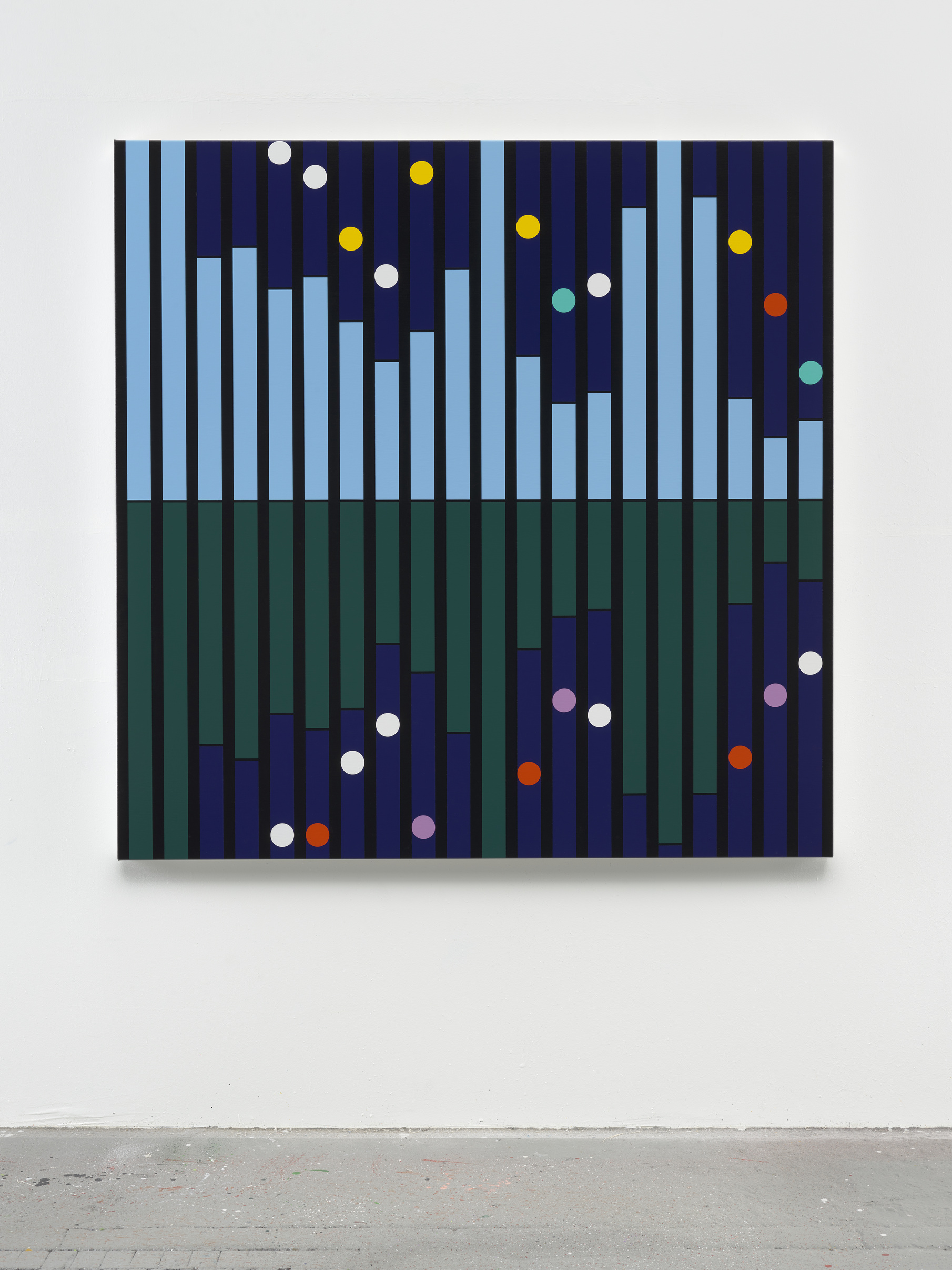 Another World [Sound Graph], 2018 by Sarah Morris | Ocula