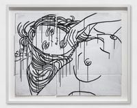 A DRAWING FOR AMINA by Ghada Amer contemporary artwork painting, drawing