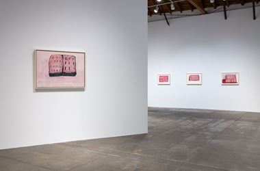 Exhibition view: Philip Guston, Resilience: Philip Guston in 1971, Hauser & Wirth, Los Angeles (14 September 2019–5 January 2020). © The Estate of Philip Guston. Courtesy the Estate and Hauser & Wirth. Photo: Fredrik Nilsen.