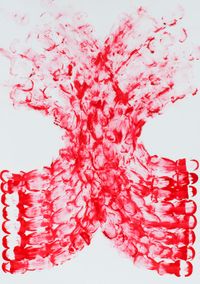 Spurt by William Mackrell contemporary artwork works on paper