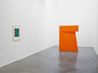 Exhibition view:  Carmen Herrera, Paintings on Paper, Lisson Gallery, New York (7 March–13 April 2024). Courtesy Lisson Gallery. 
