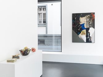 Exhibition view: Kimiyo Mishima, Anne Mosseri-Marlio Galerie, Basel (8 June–13 July 2018). Courtesy Anne Mosseri-Marlio Galerie. Photo: S. Hasenböhler. 